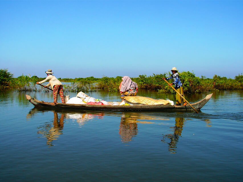 Chong Kneas Floating Village